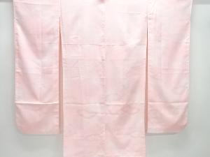 雲に古典柄模様織出し単衣振袖用長襦袢